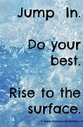 jump in